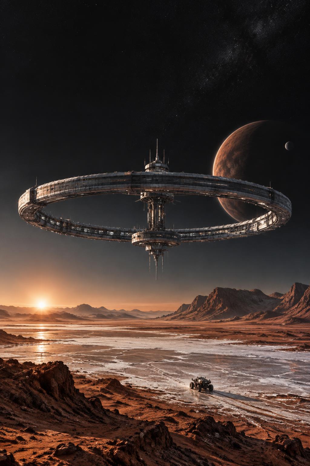 The Copper Orbit art direction
